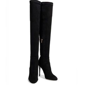 Jimmy Choo Turner 110 Thigh High Suede Boots